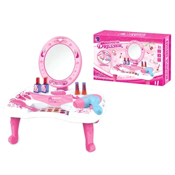Nye 26Pcs Makeup, Skønhed, Legetøj Børnene lege, Spille toiletbord Toy Foregive Kits Pige Foregive Spille Kosmetik Legesæt For Piger