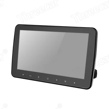 10 Tommer TFT Digital LCD-Skærm Bil Nakkestøtte DVD-Afspiller Skærm 1024*600 med HD-Radio AV-monitor til bil DVD-Afspiller radio