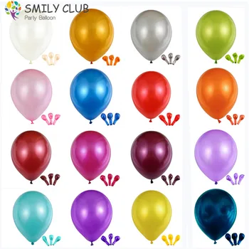 Latex Ballon 100pcs/masse Hvid Perle Ballon Dekorationer, Bryllup Balloner Fødselsdag Part Forsyninger Ferie Oppusteligt Legetøj