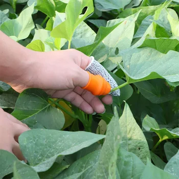 9 Pc ' er Have Silikone Tommelfinger Kniv Værktøjer Kit, Separator Finger Kniv til Trimning af Grøntsager, Planter, Frugter