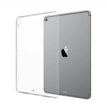 Etui Til iPad Pro 11 12.9 tommer 2020 Gennemsigtige TPU Silikone Stødsikkert etui Til ipad 10.2 Luft 3 10.5 2017 Mini 5 4 bag cover
