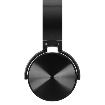 QC950 Sammenklappelig Bluetooth-V5.0+EDR Bluetooth-Hovedtelefoner, On-Ear Trådløse Wired Stereo Headset med Mikrofon