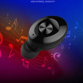 Xg12 Bærbart Trådløst Bluetooth-Headset Bil Bluetooth 5.0 Trådløse Bas Øretelefoner Med Mikrofon