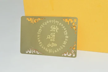 Feng Shui Bodhisattva for Rotte (Avalokiteshvara), som er Trykt Golden Card W4128