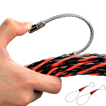 Elektriker Wire Threading Enhed Bindemidler Kit Kabel-Guider Aftrækker Installation af Ledninger Støtte Af 5/10/15/20/30/50M LB88