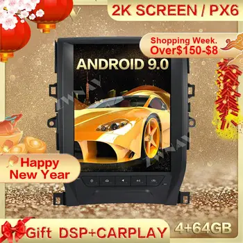 PX6 DSP Carplay Tesla skærmen GAndroid 9.0 Car Multimedia Afspiller Til TOYOTA Reiz Mark-x 2010-2013 GPS Radio Auto stereo head unit
