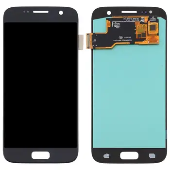 5.1 inches Til Galaxy S7 OLED-Materiale LCD-Skærmen og Digitizer Fuld Montering til Samsung Galaxy S7 G930F G930FD G930W8