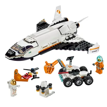 30001 Mars Exploration Space Shuttle Creative Space-Serien Puslespil Samlet byggesten Legetøj til Børn