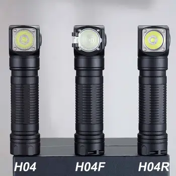 SKILHUNT LED Lommelygte,H04 Serie letvægts pandelampe,USB-Magnetiske Genopladelige Forlygte,Easy Clip Kører Arbejde