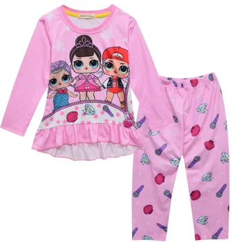 LoL suprise Oprindelige Børns Sæt barn Pyjamas Børn Træningsdragt lol dukker Pyjamas lille dreng, Pige Tøj Piger, Tøj