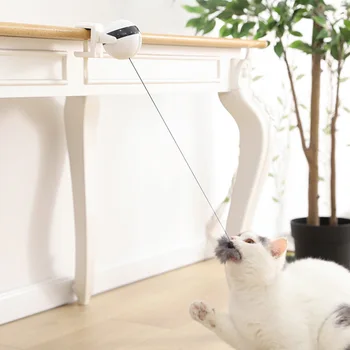 Elektronisk Motion Cat Toy YOYO Løfte Bolden Elektriske Katte Toy Roterende Interaktivt Puslespil Smart Kat Bolden Interaktive Killing Legetøj