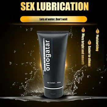 Sex Smøremiddel 200ml Vand-baseret Smøring sexlegetøj til Anal Plug Gel til Intime Smøremiddel til Sex, kropsmassage Sex Produkter