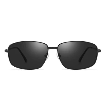 Brand Design Square Polariserede Solbriller Retro Nuancer Classic Mænd Kørsel Sol Briller UV400-Brillerne på, Oculos de sol