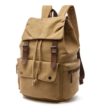 2020 Nye LOVER mode mænds rygsæk vintage canvas rygsæk skoletaske mænds rejse tasker stor kapacitet rygsæk