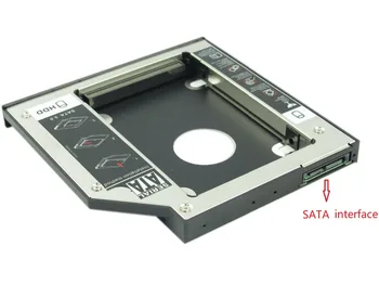WZSM NYE 12,7 mm SATA 2nd SSD HDD Caddie for ASUS K70IC K70IJ K70IO X5DIJ-SX039c X44L Harddisk Caddy