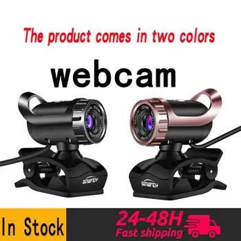 USB 2.0 HD Webcam Web-Kamera Web Cam Med Mikrofon Til Computeren, PC Laptop, Desktop Ноутбу Pk Webcam 1080p Webcam 4k