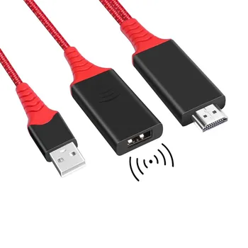 Wireless WiFi Spejling HDMI-Kabel På 2,4 G 5G HDMI HDTV-Monitor, Projektor Adapter til iPhone, iPad, Samsung