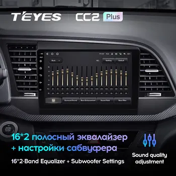 TEYES CC2L CC2 Plus For Hyundai Elantra 6 2016 - 2018 Bil Radio Mms Video-Afspiller, GPS Navigation Android Ingen 2din 2 din-dvd