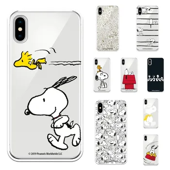 Cases til iPhone X-XS Snoopy Officielt licenserede Jordnødder.