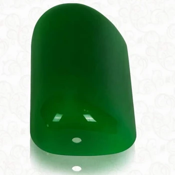 Nyeste Grønne farve GLAS BANKER LAMP COVER/Bankfolk Lampe Glas Skygge lampeskærm