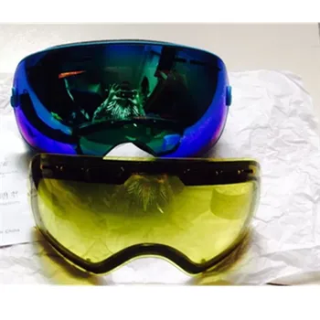 Skiløb-Brillerne Sne Motocross Snowboard Goggle Dobbelt Night Vision Optik Øge Lysstyrken Overskyet Nat for At Bruge SNOW3100 ,G201