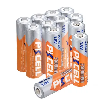 4x PKCELL Batteri AA NiZN Ni-Zn 2500MA 1,6 V Bunker Rechargeables AA Genopladelige Batteri Til RC Toy Cell