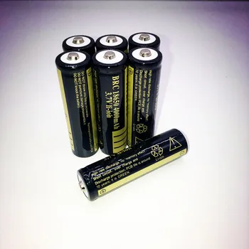 4stk 2017 Ny 18650 batteri 3,7 V 4000mAh genopladelige litium-batteri til Led lommelygte Torch batery litio batteri+ Gratis Fragt