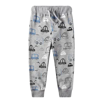 Hoppe Meter Efteråret Drenge Sweatshirt + Sweatpants med Cars Print Mode, Børn Tøj Hot Børn Toppe