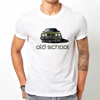 2019 Nyt Design T-Shirt Fashion Old School Tyskland Bil Tee Shirt Gti Mk2 Kunst Klassisk Gave Mk1 Vintage-O-Neck T-Shirt