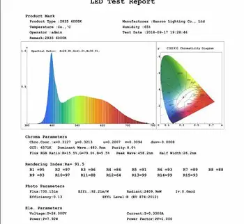 5m Høj CRI 90+ 1200lm/120LED/m Dobbelt Farve 3000K 6000K LED Strip Light Hvid 24V CCT Med Test Rapport