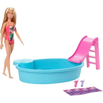 Barbie Pool Party Legesæt Chelsea Ferie Dukke Oprindelige Legetøj Pige Gave Barn Indstillet til Børn Dukker Passer til Uddannelse Mødre