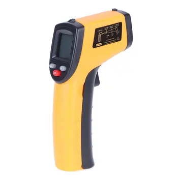 Håndholdte infrarød termometer ikke-kontakt temperatur tælle vise termometer laser termometre