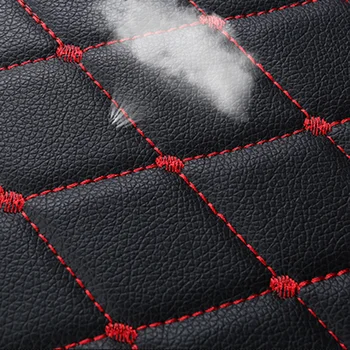 Universal Læder Sædebetræk Pude Foran Bagerste Bagsæde Betrækket Auto Stol Sæde Protector Mat Pad Indvendigt Tilbehør