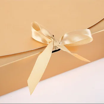 Gave Indpakning Papir Kasse Med Bånd Bryllup Fødselsdag Part Forsyninger Chokolade Tøj Pakke Kasser Tøj, Paryk Emballage
