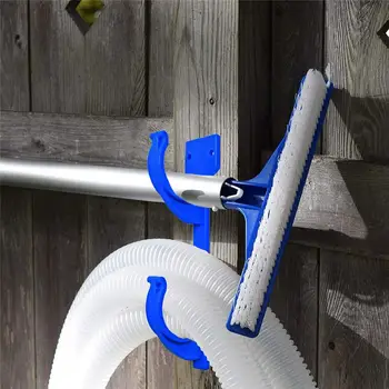 Swimmingpool Pole Bøjle Sæt Aluminium Holdbar Multi Purpose Kroge Kit for Leaf River Hulskeer Vakuum Slanger
