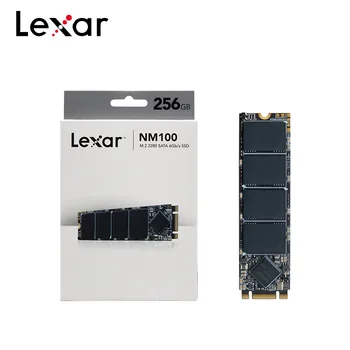 Lexar SSD 256GB M. 2 2280 SATA Intern Solid State Disk Harddisk 128 GB SATA III-Læs på Op til 550MB/s NM100 Til Laptop, Desktop-PC
