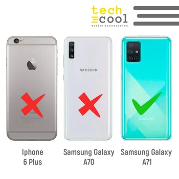FunnyTech®Stå tilfældet for Samsung Galaxy A71 Silikone l Game boy