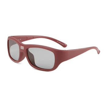Fotokromisk solbriller mænd med polariserede len overgang brillerne misfarvning ændre farve UV400 kvinder Kamæleon solen glassses