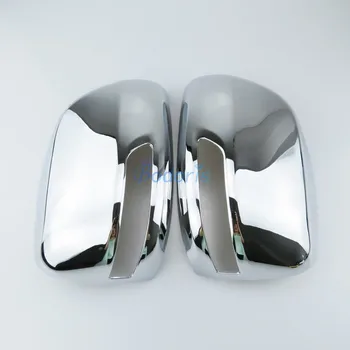 Chrome-Bil Styling Spejl Cover Udsigt fra Bagsiden af Overlay-Bil Styling Til Toyota LC Land Cruiser 200 Tilbehør