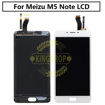 For Meizu M5 Bemærk LCD - +frame Skærm Touch screen Panel Digitizer Assembly Dele Til Meizu M5 Bemærk LCD-M621Q M621M M621C M621H