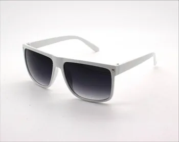 Den Laveste Pris! Store Firkantede Ramme Flad Top Top Nye Mode Solbriller Kvinder Mænd Retro Solbriller Gafas Oculos De Sol R064