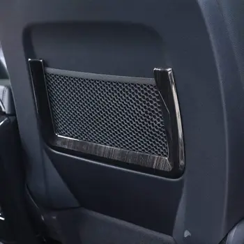 ABS-Krom Plast, Indvendige Bageste Sæderække Frame Cover Trim Tilbehør Til Land Rover Discovery Sport Evoque