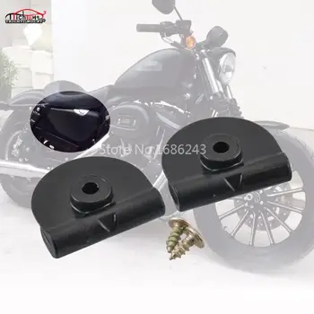 Motorcykel Sorte Side batteridækslet Klip Mount Klemme Tilbehør Til Harley Sportster XL883 XL1200 2004-2018