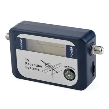 DVB-T Finder Digital Antenne Terrestrial TV-Antenne Signal Power Styrke Meter Pointer-TV Systemer Med Kompas