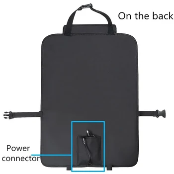 Universal Bil Sæde Tilbage Taske Organizer 4 USB Oplader Rejser bil opbevaring Multi-funktion Lomme Stuvning Rydde Auto Tilbehør