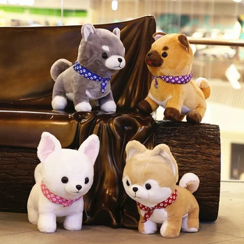 Dejlig Blød Shiba Inu Hunde-Dukke fra Toy Home Sofa Bil Indretning Børn Fødselsdag Gave til baby, dreng, pige børn