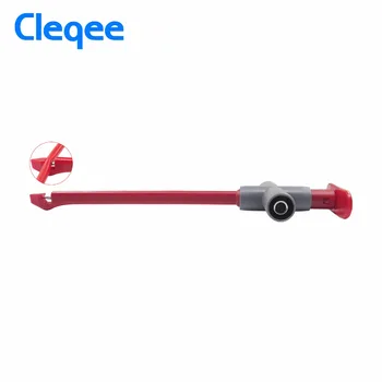 Cleqee P5010 2stk punktering probe Auto reparation multimeter test klip bil test værktøj, der kan oprette forbindelse til 4mm banan stik