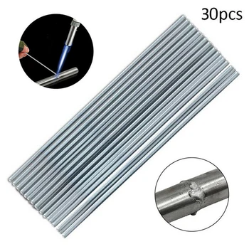 30stk Svejse Rustfri Wire svejsetråd Lodde Let Smelte svejseelektroder For Aluminium Svejsning Lodning Stik Guide Værktøjer