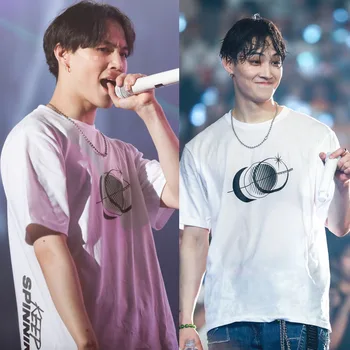 GOT7 koncert 2019 WORLD TOUR HOLD SPINNING omkring sang service med de samme kort-langærmet T-shirt
