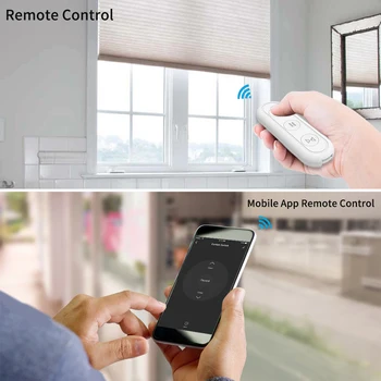 Tuya Smart Liv Gardin Skifte Fjernbetjeningen Blinds Motor rulleskodde RF+WIFI-App Timer Google Startside Aelxa Echo Smart Home